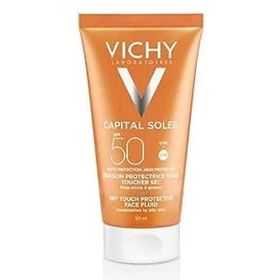 Vichy Capital Soleil Emulsion Dry Touch 50+ 50 ml Faktör Güneş Kremi