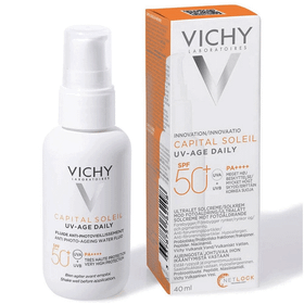 Vichy Capital Soleil UV Age Daily 40 ml SPF 50+ Tüm Ciltler için Güneş Kremi