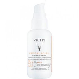 Vichy Capital Soleil UV Age Daily SPF50+ Tinted 50 ml Yaşlanma Karşıtı Güneş Koruyucu