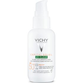 Vichy Capital Soleil UV Clear 40 ml SPF 50+ Yağlı Ciltler için Güneş Kremi