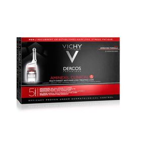 Vichy Dercos 3337875522748 Aminexil Clinical For Men 21 x 6 ml Saç Serumu