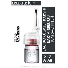 Vichy Dercos 3337875522748 Aminexil Clinical For Men 21 x 6 ml Saç Serumu