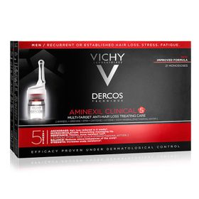 Vichy Dercos Aminexil 5 Etkili Bakım 21x6 ml Erkekler İçin Saç Dökülmesine Karşı