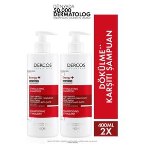 Vichy Dercos Energising Saç Dökülmesine Karşı 400 ml Şampuan