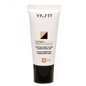 Vichy Dermablend Fond De Teint Fluide SPF 35 Koyu Ton 45 Fondöten