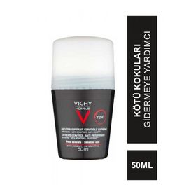 Vichy Homme 50 ml Erkekler İçin Terleme Karşıtı Roll-On Deodorant