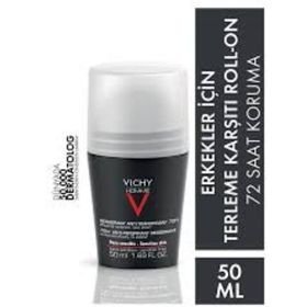 Vichy Homme 72H İz ve Terleme Karşıtı 50 ml Roll-On