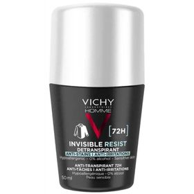 Vichy Homme Invisible Resist 50 ml Beyaz İz Karşıtı Erkek Roll-On Deodorant