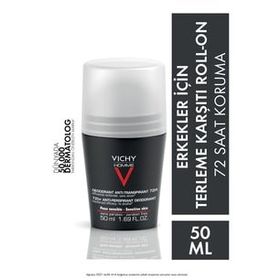 Vichy Homme Roll On Anti Transpirant For Men 50 ml Erkek Deodorant