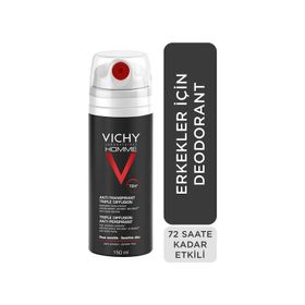 Vichy Homme Triple Diffusion Anti Perspirant 72H 150 ml Erkek Deodorant