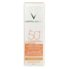 Vichy Ideal Soleil 50+ Faktör Leke Karşıtı Tüm Cilt Tipleri İçin Renkli Yüz Güneş Koruyucu Krem