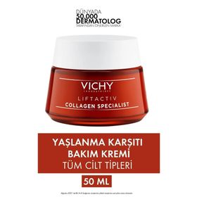 Vichy Liftactiv Collagen Specialist 50 ml Yaşlanma Karşıtı Krem