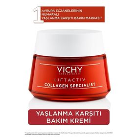 Vichy Liftactiv Collagen Specialist Yaşlanma Karşıtı Güneş Korumalı 50 ml Bakım Kremi