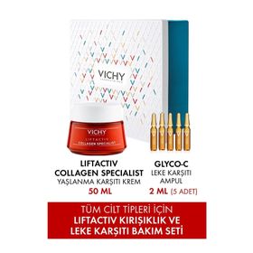 Vichy Lıftactıv Kırışıklık ve Leke Karşıtı Bakım Seti