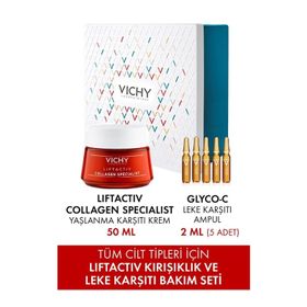 Vichy Lıftactıv Kırışıklık ve Leke Karşıtı Bakım Seti