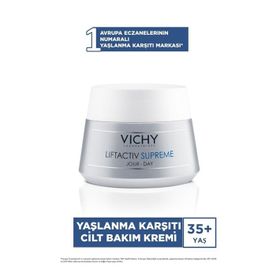 Vichy Liftactiv Supreme 50 ml Kuru Hassas Cilt için Kırışıklık Karşıtı Krem