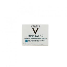 Vichy Mineral 89 Tüm Cilt Tipleri için 72 Saat Nemlendiren Hafif Dokulu 50 ml Yüz Bakım Kremi