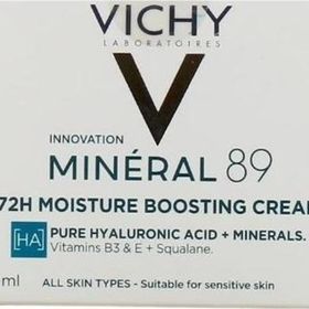 Vichy Mineral 89 Tüm Cilt Tipleri için 72 Saat Nemlendiren Hafif Dokulu 50 ml Yüz Bakım Kremi