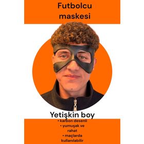 Victor Osimhen 10-65 Yaş için Siyah Yetişkin Spor Maskesi