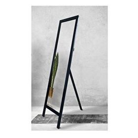 Victor Vallery Siyah 145x40 cm Ahşap Boy Aynası