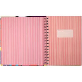 Victoria's Journals 16,5x22,5 cm Gizli Spiralli Noktalı Çok Renkli Tarihsiz Not Defteri