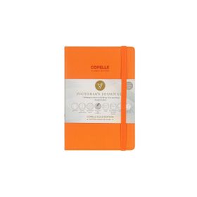 Victoria's Journals Copelle Gold 14x20 cm 57 gr 152 Yaprak 304 Sayfa Turuncu Noktalı Bujo Defter