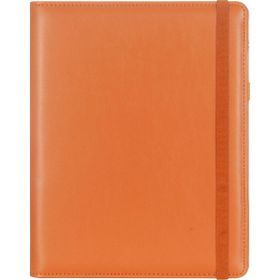 Victoria's Journals Notepad Folio 14.8x21 cm Vegan Turuncu Noktalı Deri Notluk