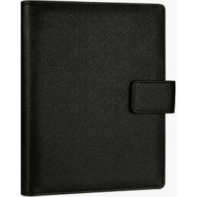 Victoria's Journals Siyah Smyth Organiser Haftalık 14.8x21 cm Ajanda