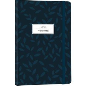 Victoria's Journals Venzi Art Sert Kapak Vegan Deri 192 Sayfa A5 80 gr Noktalı Defter