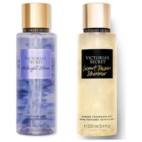 Victoria's Secret Midnight Bloom-Coconut Passion Vücut Spreyi İkili Set