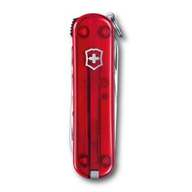 Victorinox 0.6463.T Kırmızı Şeffaf Tırnak Makaslı Çakı