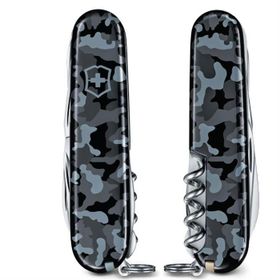 Victorinox 1-3713-942 Huntsman 91 mm Lacivert Kamuflaj Çakı