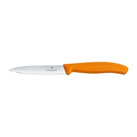 Victorinox 10 cm Düz Turuncu Soyma Bıçağı
