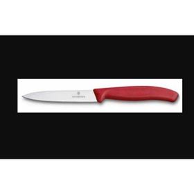 Victorinox 10 cm Sivri Ağızlı Kırmızı Soyma Bıçağı