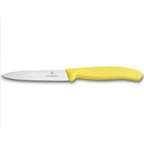 Victorinox 10 cm Sivri Ağızlı Sarı Soyma Bıçağı