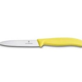 Victorinox 10 cm Sivri Ağızlı Sarı Soyma Bıçağı