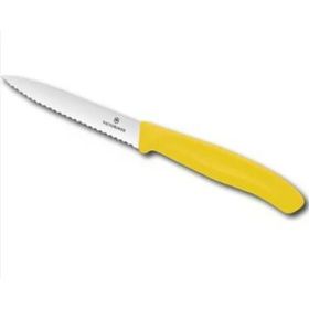 Victorinox 10 cm Testere ve Sivri Ağızlı Sarı Soyma Bıçağı