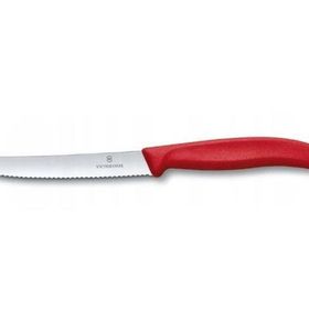 Victorinox 11 cm Testere Ağızlı Kırmızı Domates Bıçağı