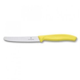 Victorinox 11 cm Testere Ağızlı Sarı Domates Bıçağı