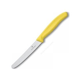 Victorinox 11 cm Testere Ağızlı Sarı Domates Bıçağı
