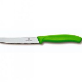 Victorinox 11 cm Testere Ağızlı Yeşil Domates Bıçağı