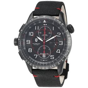 Victorinox 241716 Swiss Army Airboss Mach 9 Black Edition Erkek Kol Saat