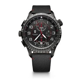 Victorinox 241716 Swiss Army Airboss Mach 9 Black Edition Erkek Kol Saat