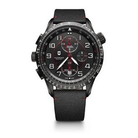 Victorinox 241716 Swiss Army Airboss Mach 9 Black Edition Erkek Kol Saat