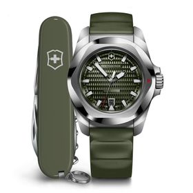 Victorinox 242017.1 İnox Otomatik Erkek Kol Saati + Çakı Set