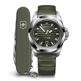 Victorinox 242017.1 İnox Otomatik Erkek Kol Saati + Çakı Set