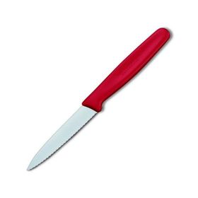 Victorinox 5.0631 8 cm Kırmızı Tırtıklı Soyma Bıçağı