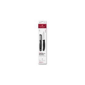 Victorinox 6.7113.21 Siyah Swiss Classic 2'li Bıçak ve Soyacak Set