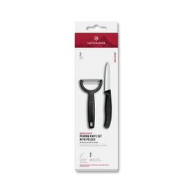Victorinox 6.7113.22 Swiss Classic Siyah 2'li Bıçak ve Soyacak Set
