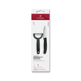 Victorinox 6.7113.22 Swiss Classic Siyah 2'li Bıçak ve Soyacak Set